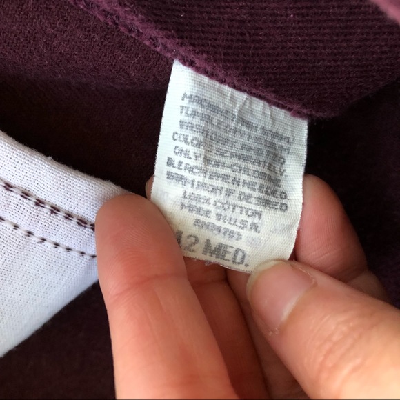 SOLD Vintage Rider maroon high waisted jeans - Picture 5 of 8